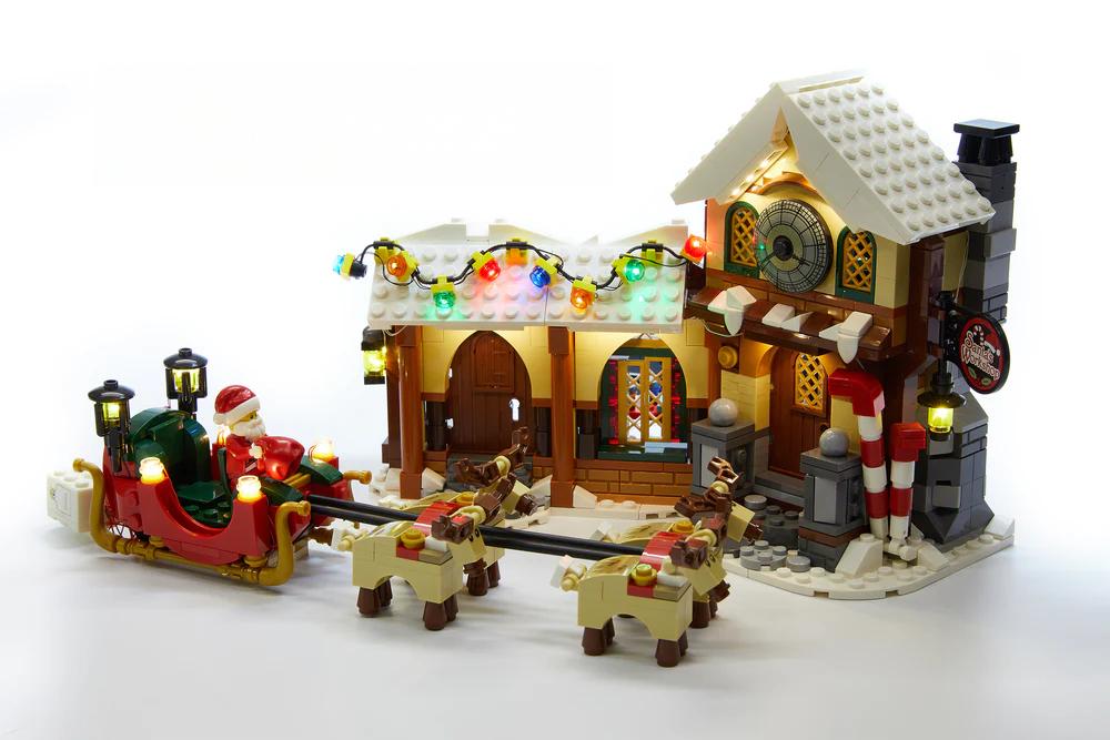 Lighting kit for Santa Workshop